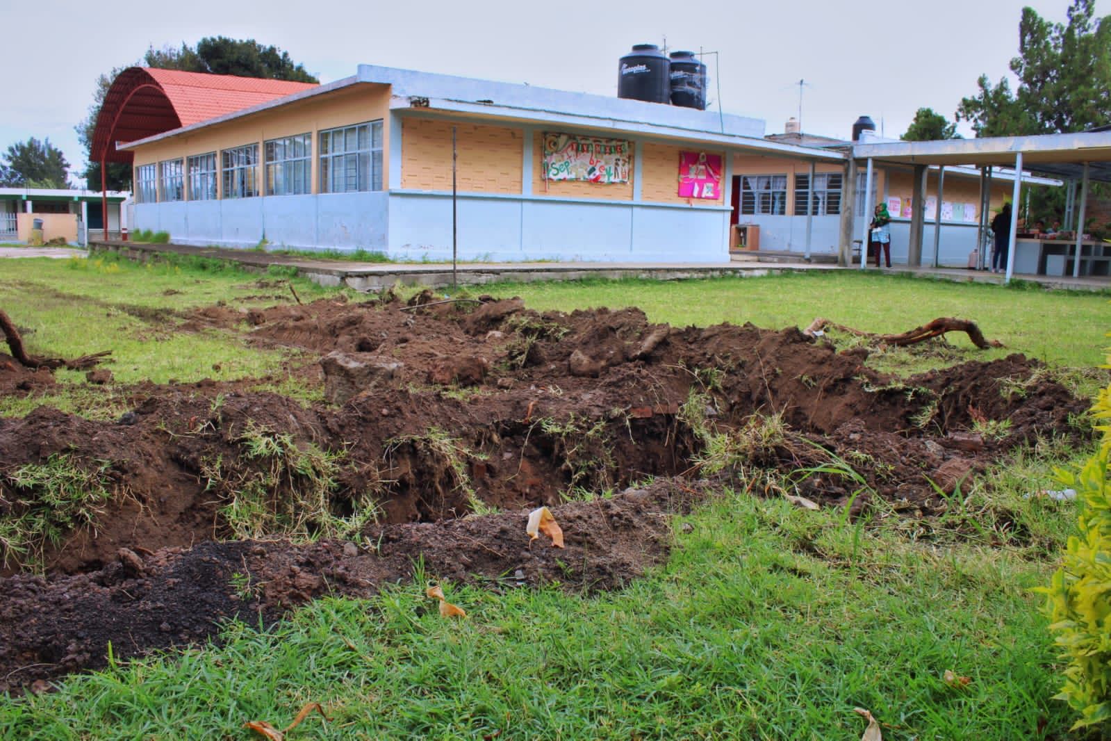 Arranca Gobierno de Tarímbaro construcción de aula en primaria José María Morelos de Uruétaro