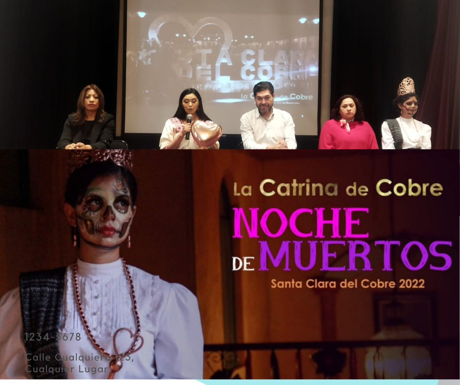 Presenta Santa Clara del Cobre eventos de Noche de Muertos