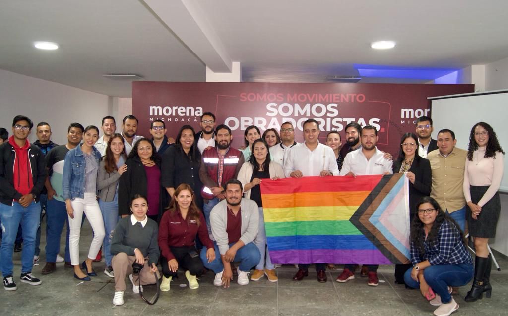 Morena Michoacán se capacita sobre conceptos básicos de lenguaje inclusivo de las poblaciones LGBTTTIQ+ y personas con discapacidad