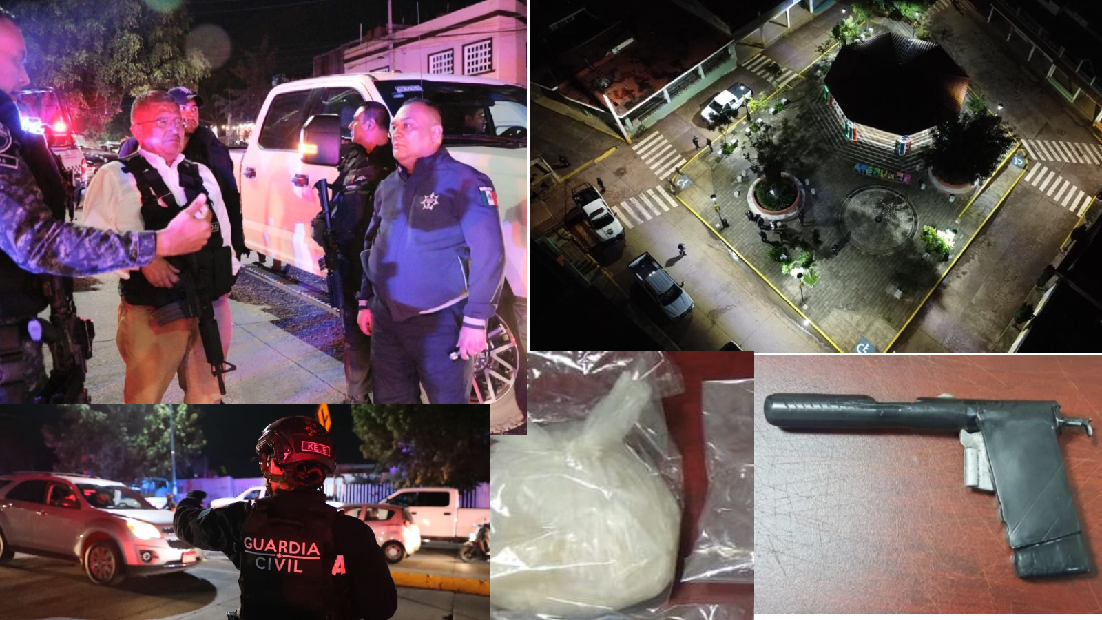 Guardia Civil y Policía Morelia detienen a uno en posesión de 550 gramos de metanfetamina, en Morelia