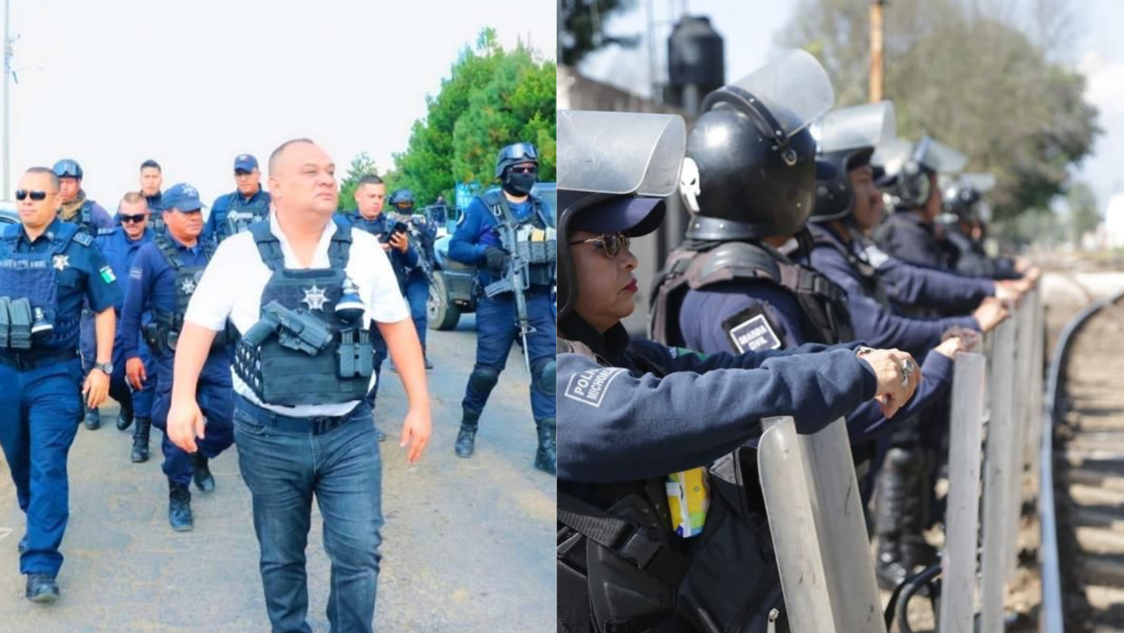 Para garantizar el libre tránsito, Guardia Civil mantiene labores en las regiones Uruapan y Zamora