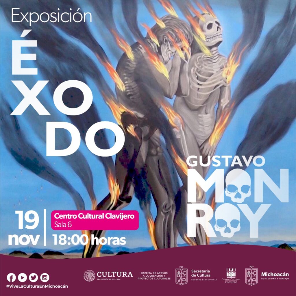 Se inaugurará "Éxodo" de Gustavo Monroy en el Centro Cultural Clavijero