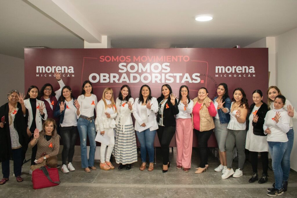 Nunca más mujeres invisibilizadas en el mundo: Morena Michoacán