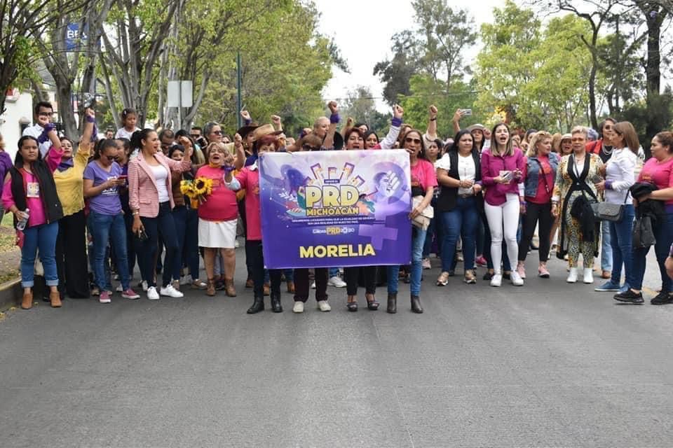 Se suma PRD a las acciones para la erradicación de la violencia en contra de la mujer