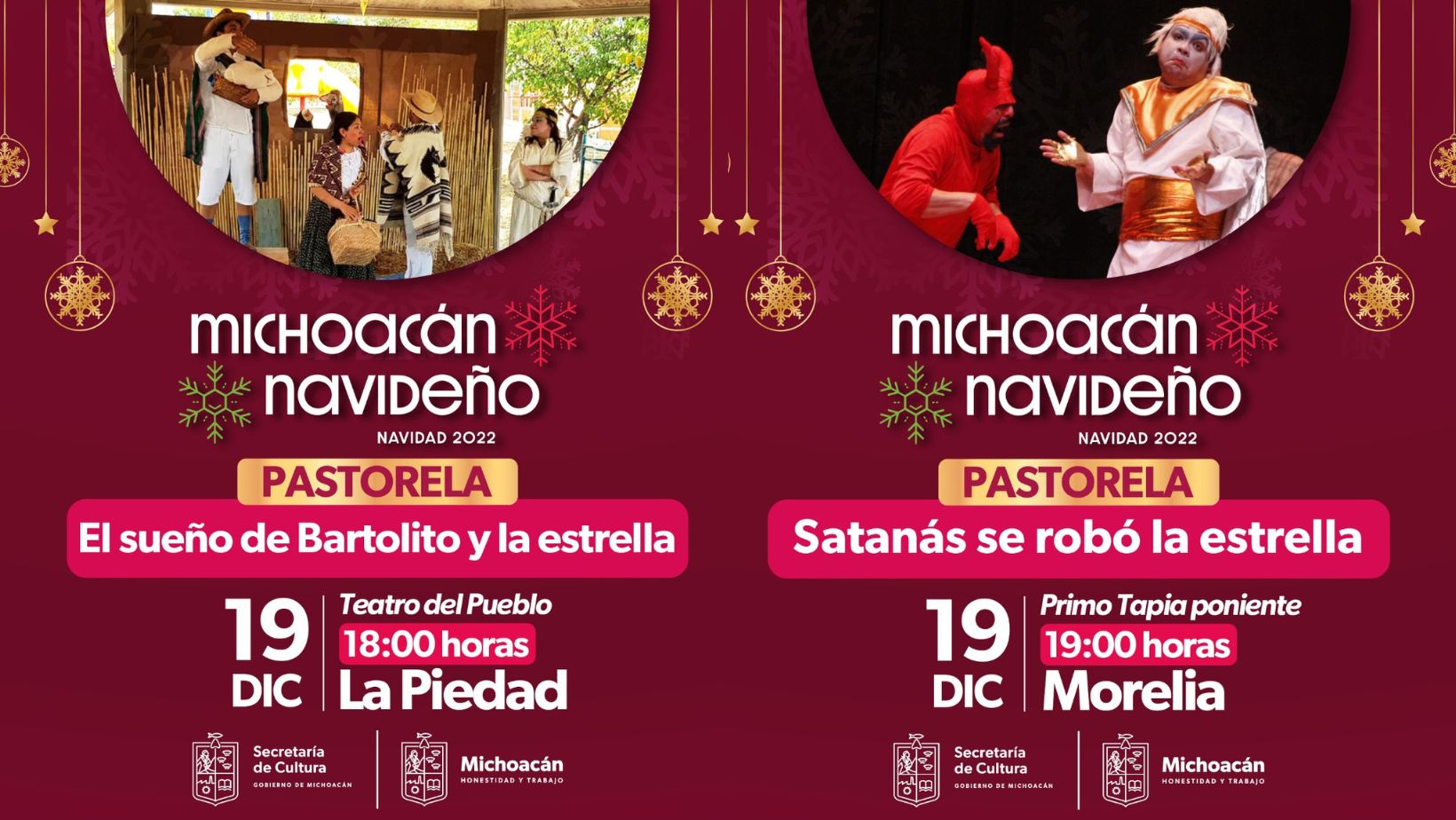 Con Michoacán Navideño, las posadas continúan en La Piedad y Morelia