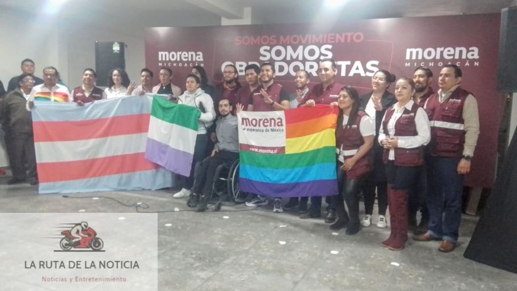 Presenta MORENA Michoacán Comisión De Diversidad Sexual