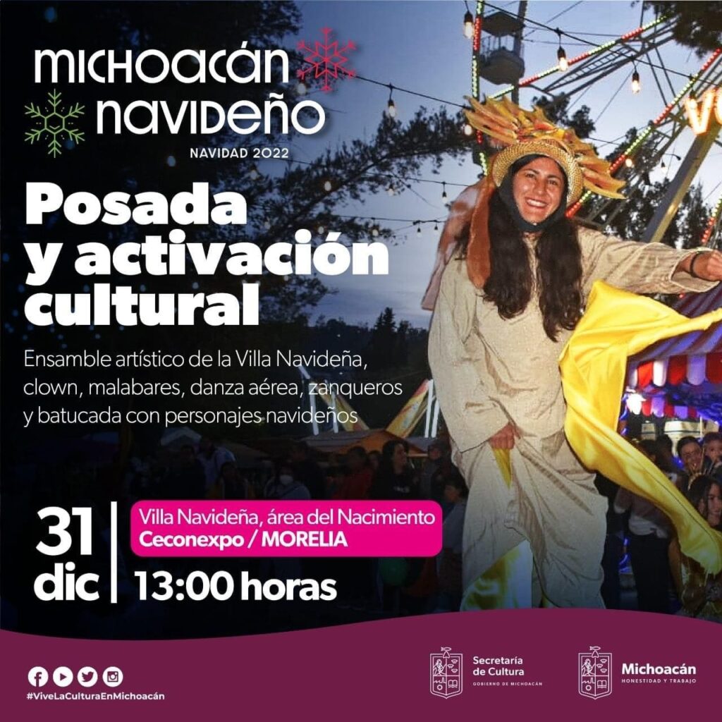 Secum invita a celebrar el fin de año en la Villa Navideña con el espectáculo de Pasacalles