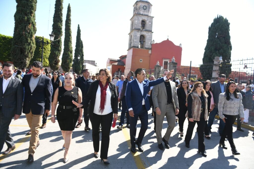 Dirigencia del PRD acompaña acto conmemorativo por el 105 Aniversario de la Defensa Heroica de Huandacareo