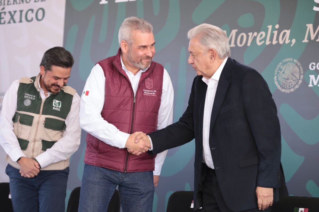 Bedolla y Presidente de México concretan incorporación de Michoacán al Plan de Salud IMSS Bienestar