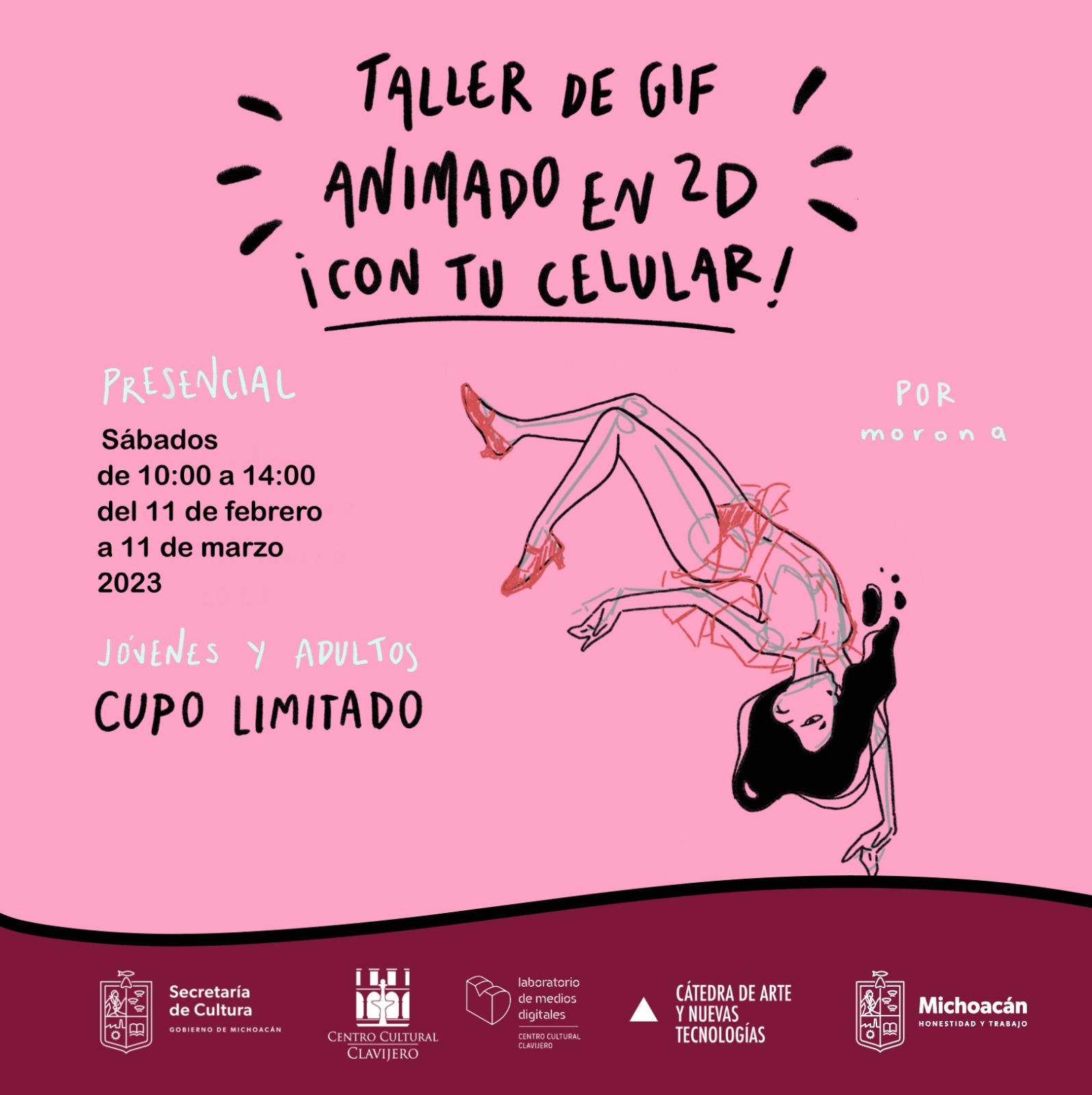 Aprende GIF Animado desde tu celular, en el Centro Cultural Clavijero