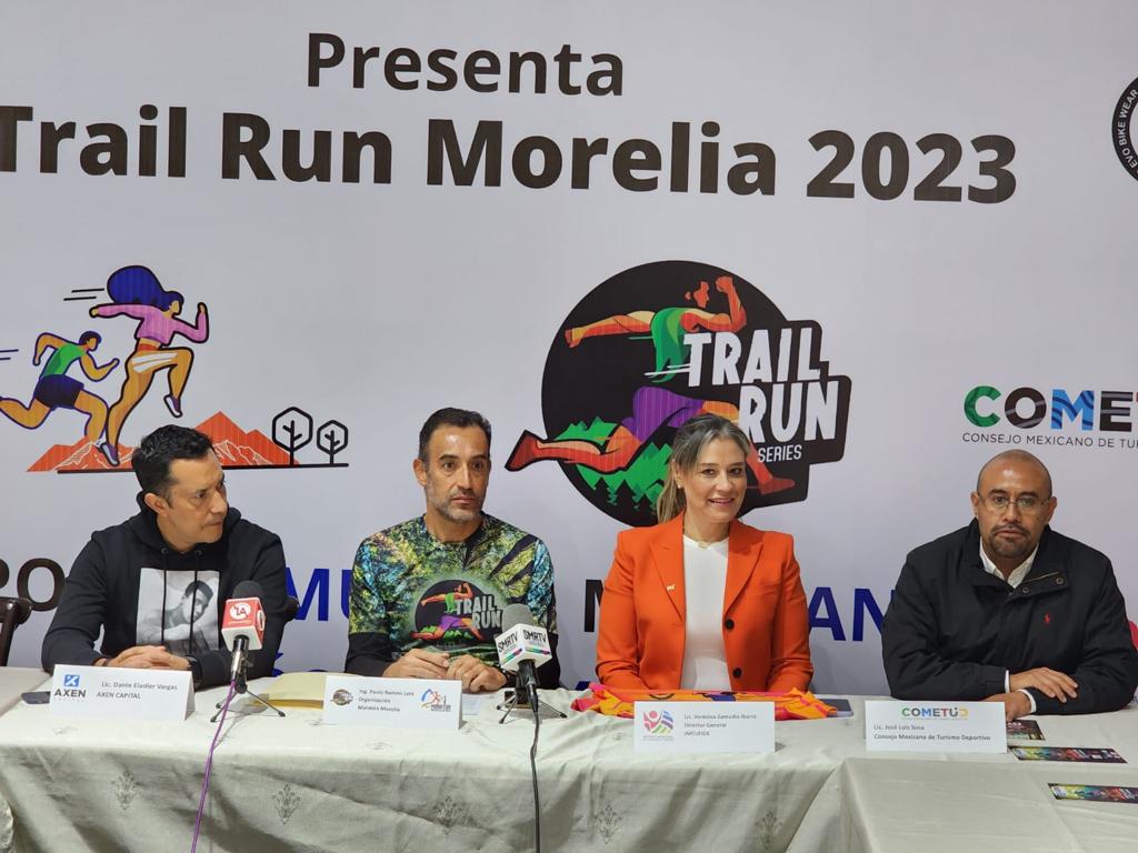 Invita IMCUFIDE a ciudadanía a participar en la carrera Trail Run Morelia 2023