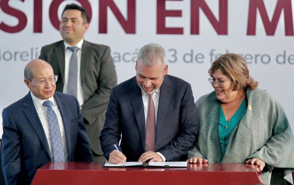 Gobierno de Michoacán presenta iniciativa de reforma para fortalecer el combate a la extorsión