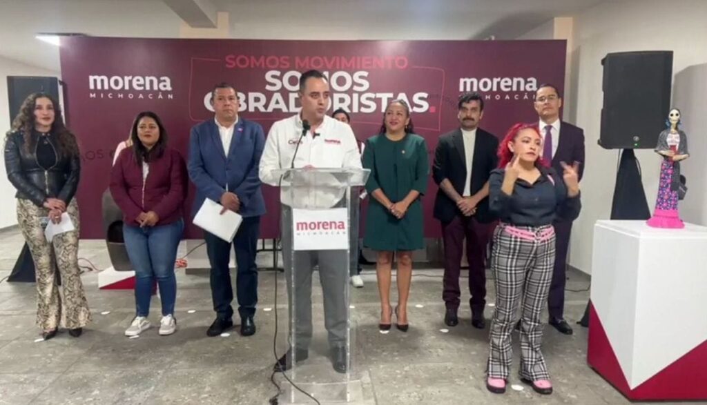 Morena pide la destitución del Comisionado de Seguridad de Morelia