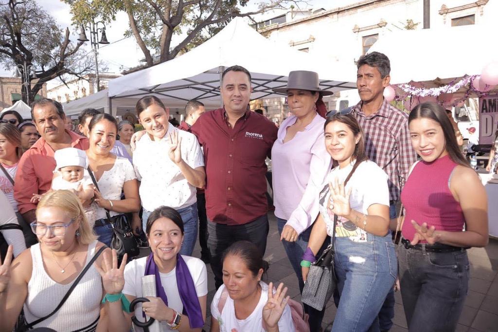 Sin mujeres no hay transformación, ellas están escribiendo una nueva historia: Morena Michoacán