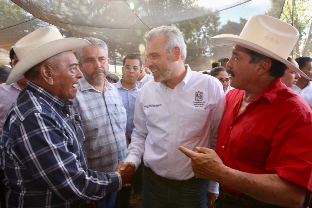 Gobierno de Michoacán fortalece el campo michoacano