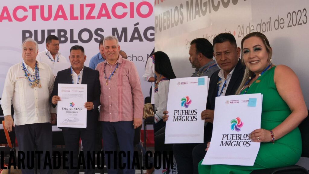 Dan a Tzintzuntzan Actualización del Nombramiento de Pueblo Mágico de Michoacán