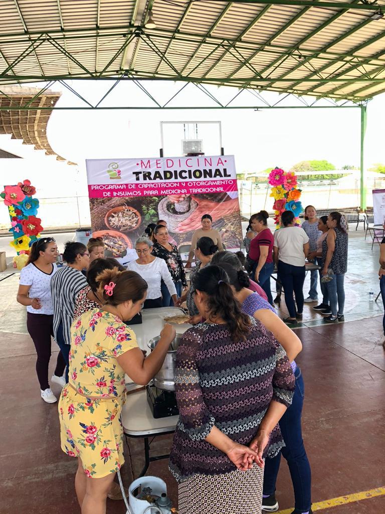 Lleva Bienestar a Gabriel Zamora taller de medicina tradicional