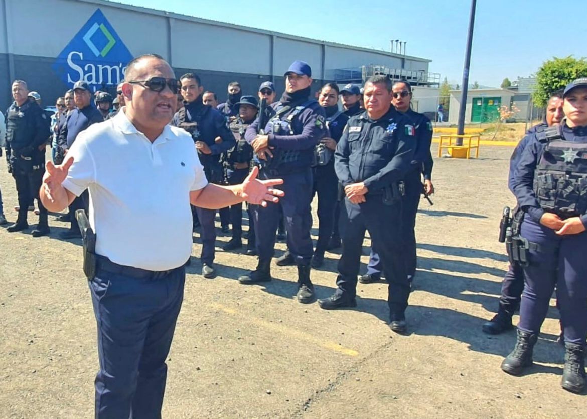 Ortega Silva encabeza la operatividad de la Guardia Civil, en Morelia