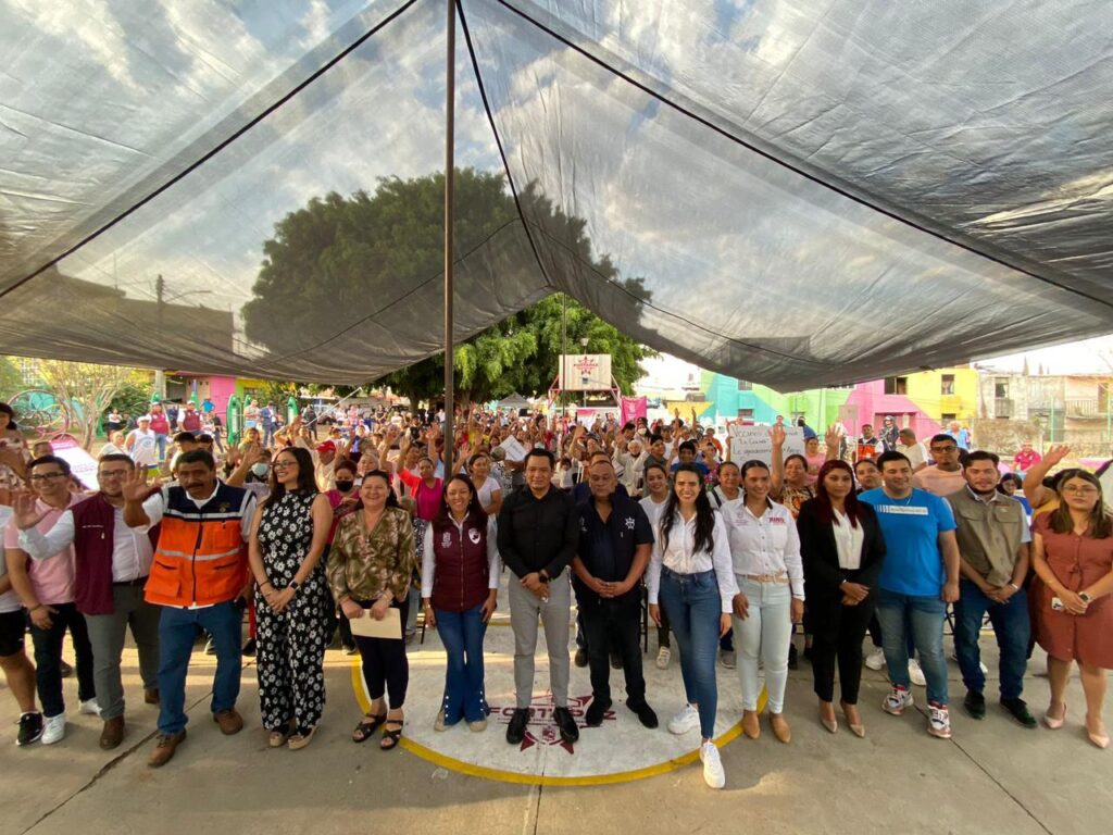 Llegan acciones de Barrio Bienestar Fortapaz a La Colina, en Morelia