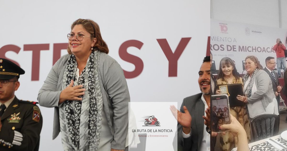 Julieta García presente en entrega de reconocimientos a docentes por 30 y 40 años de servicio