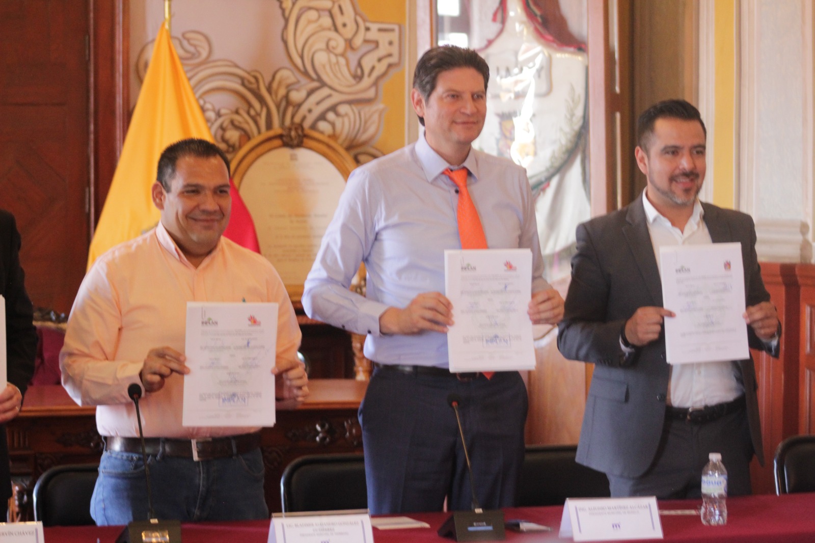 Firma Gobierno de Tarímbaro convenio con IMPLAN