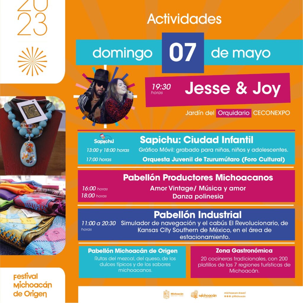 El plan ideal para este domingo lo encuentras en el Festival Michoacán de Origen