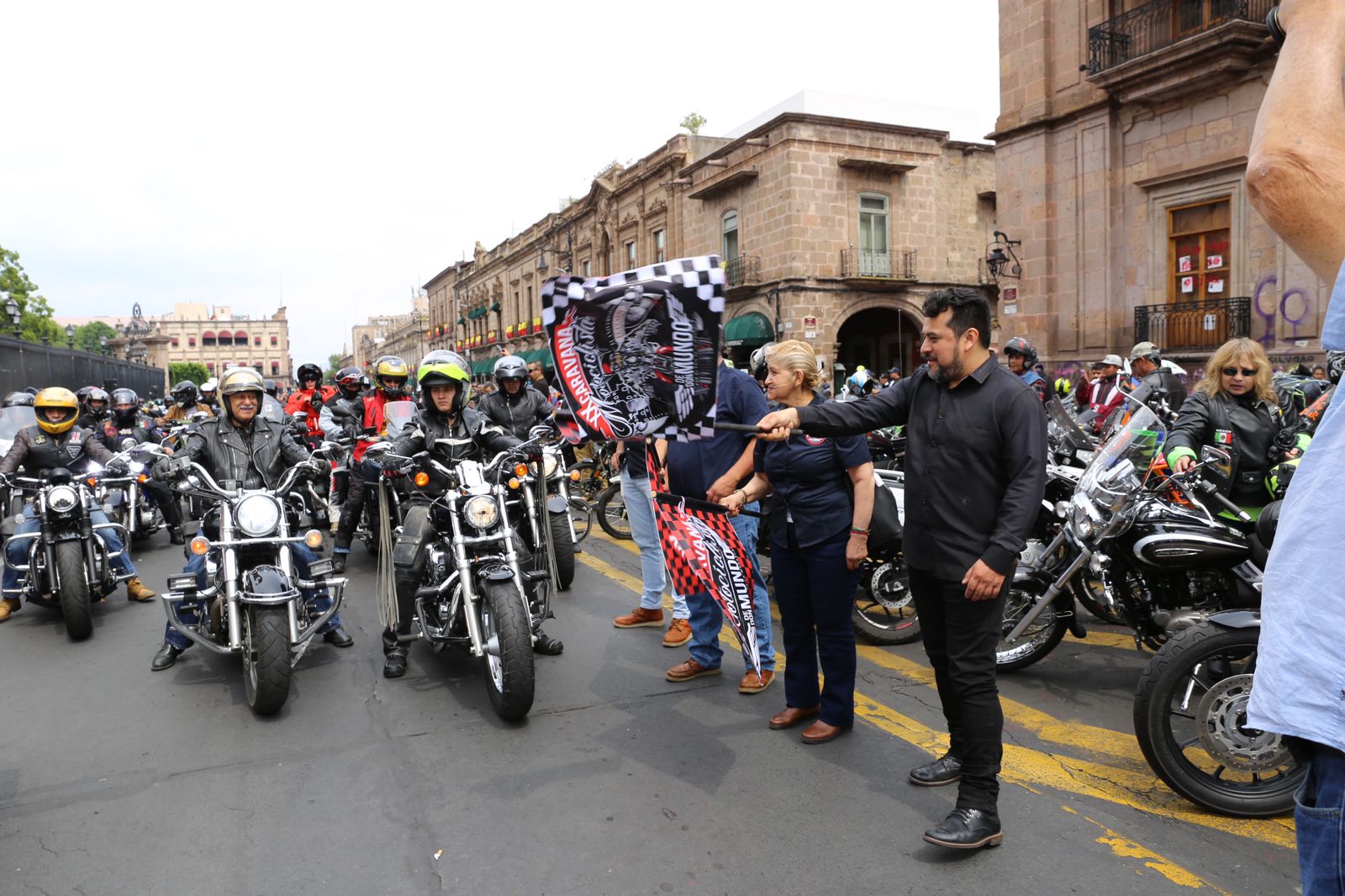 Coordinación de Comunicación reconoce labor de la Caravana Motociclista de Don Mundo para promover a Michoacán