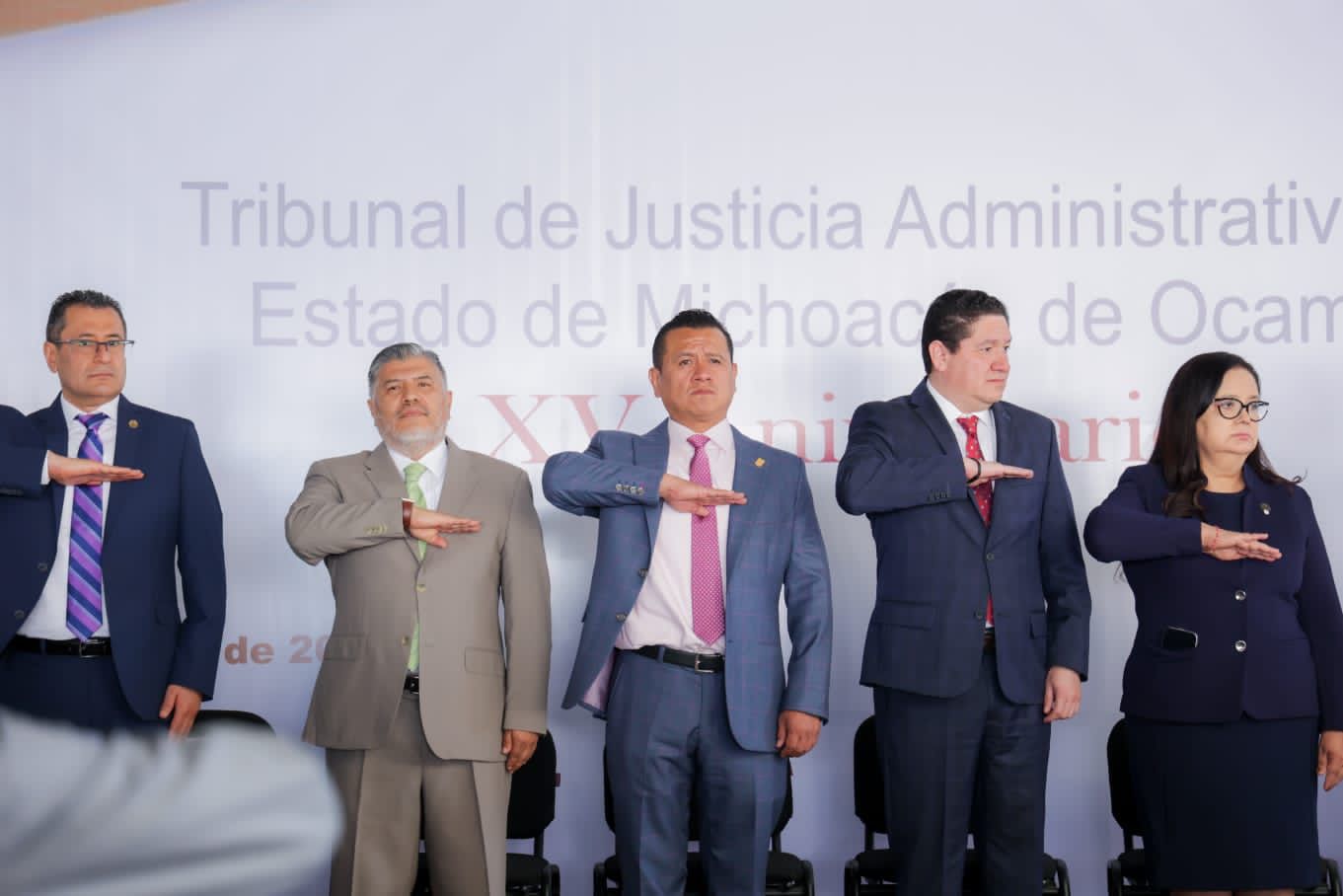 Encabeza Torres Piña, XV Aniversario del Tribunal de Justicia Administrativa