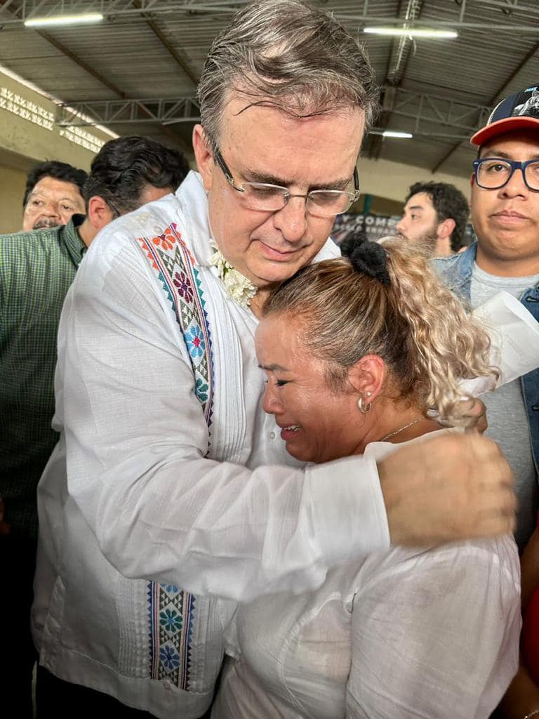 Sostiene Marcelo Ebrard, que la contienda interna de Morena marcha de forma positiva