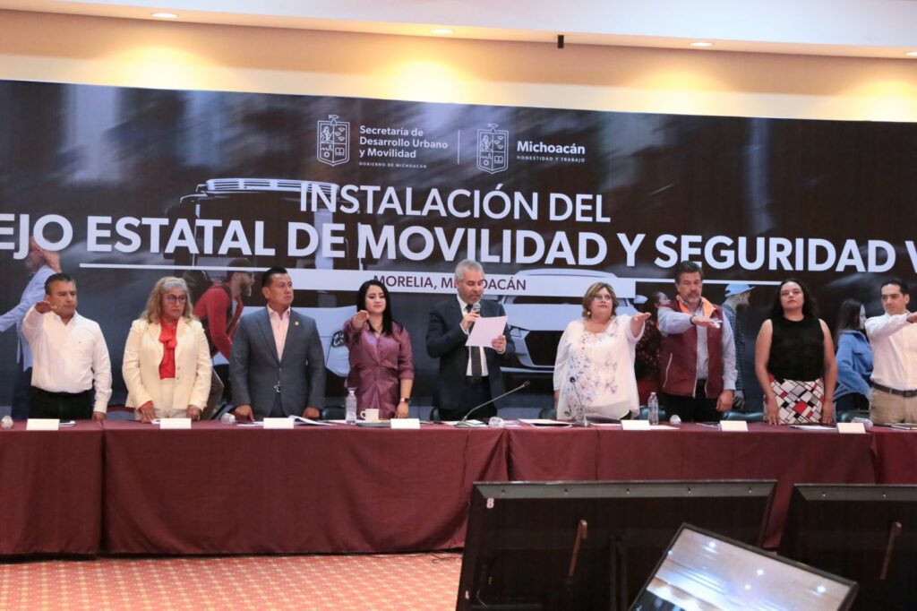 Michoacán avanza en la ruta para la transformación de la movilidad: Sedatu