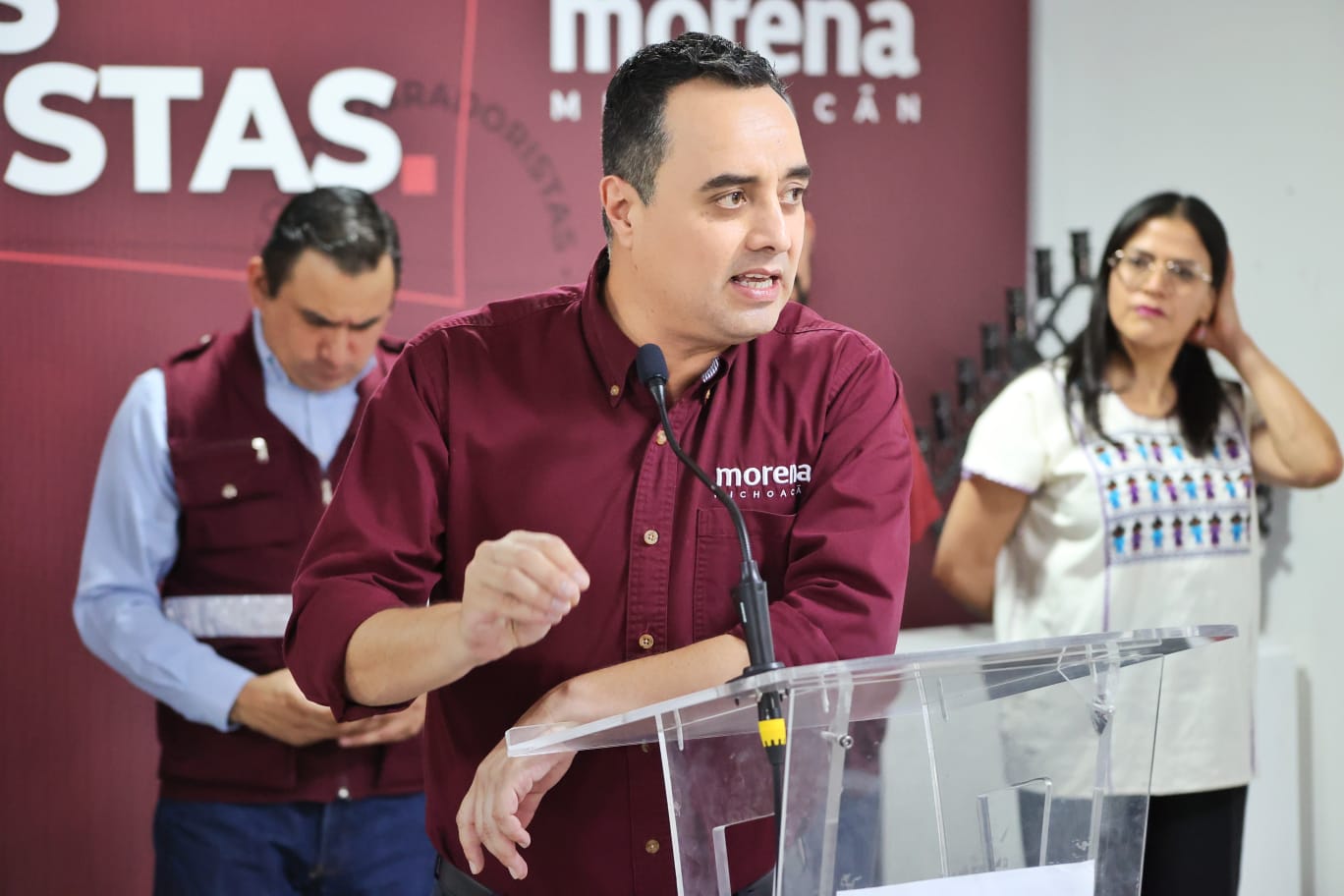 Reconoce Morena Michoacán aportes de diputados de la 4T para combatir la extorsión