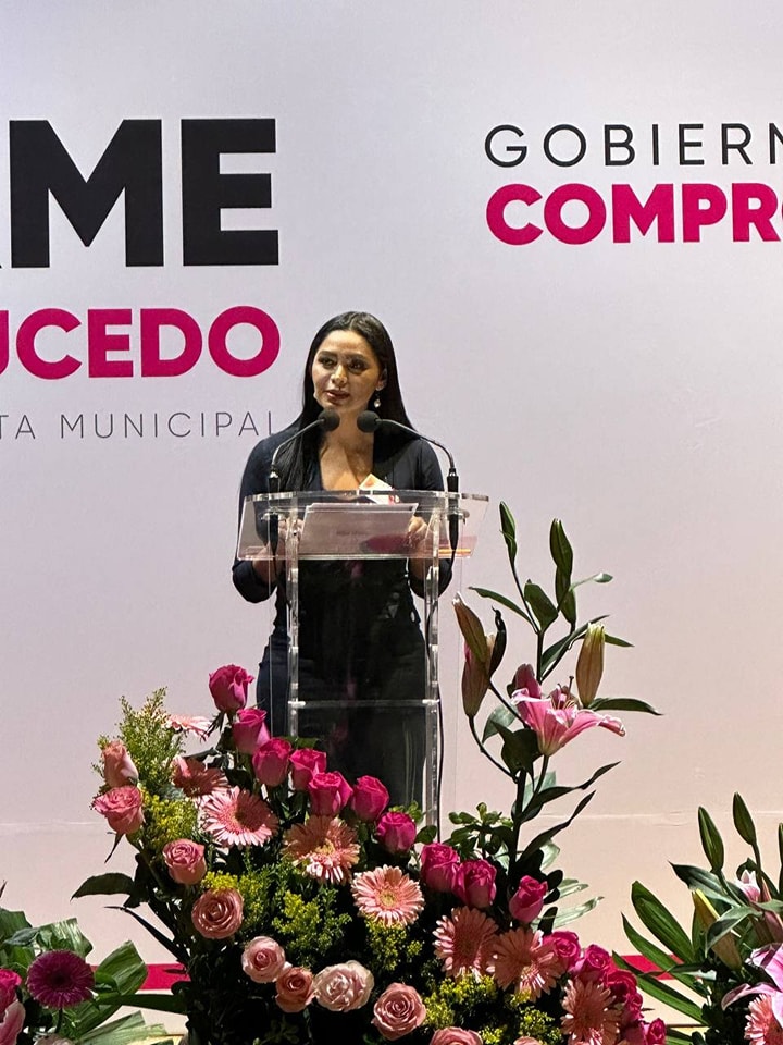 Hoy rindió su 2do. informe de gobierno Araceli Saucedo