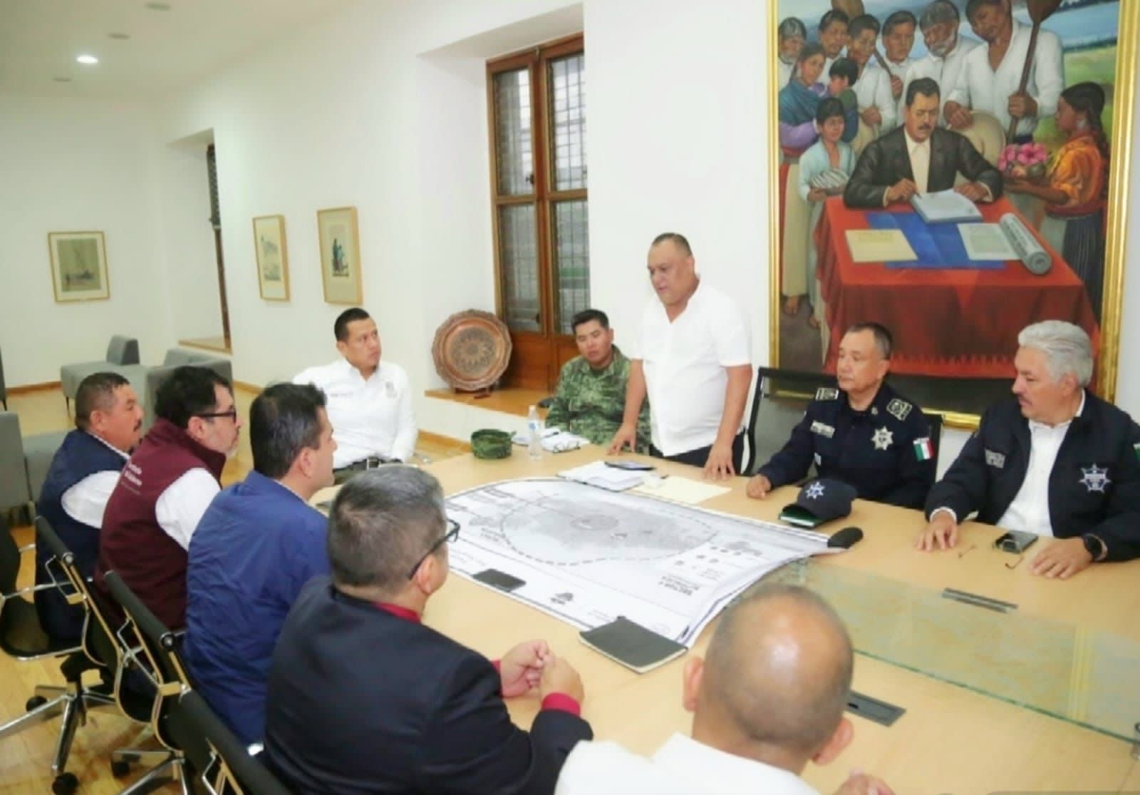 Con 6 accesos, 30 arcos metálicos y de rayos X, está listo el dispositivo de seguridad para las Fiestas Patrias, en Morelia: SSP