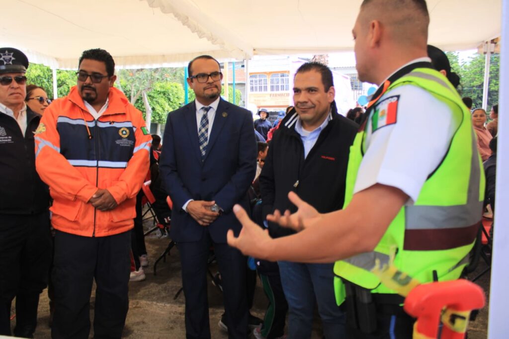 Realizan con gran éxito Feria de Seguridad "Conoce a Tu Policía" en Cuto del Porvenir