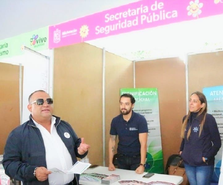 Esta mañana el subsecretario de Operación Policial, José Ortega Silva, acudió a la inauguración del programa “Vive Sin Drogas”