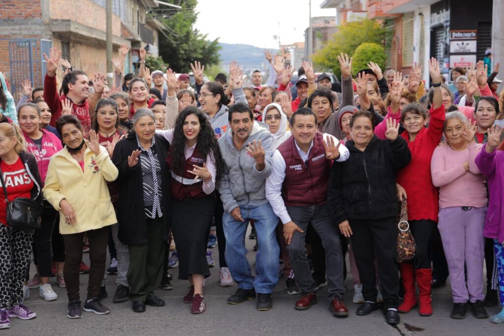 Afianza Torres Piña respaldo del Distrito 10 de Morelia rumbo al Senado