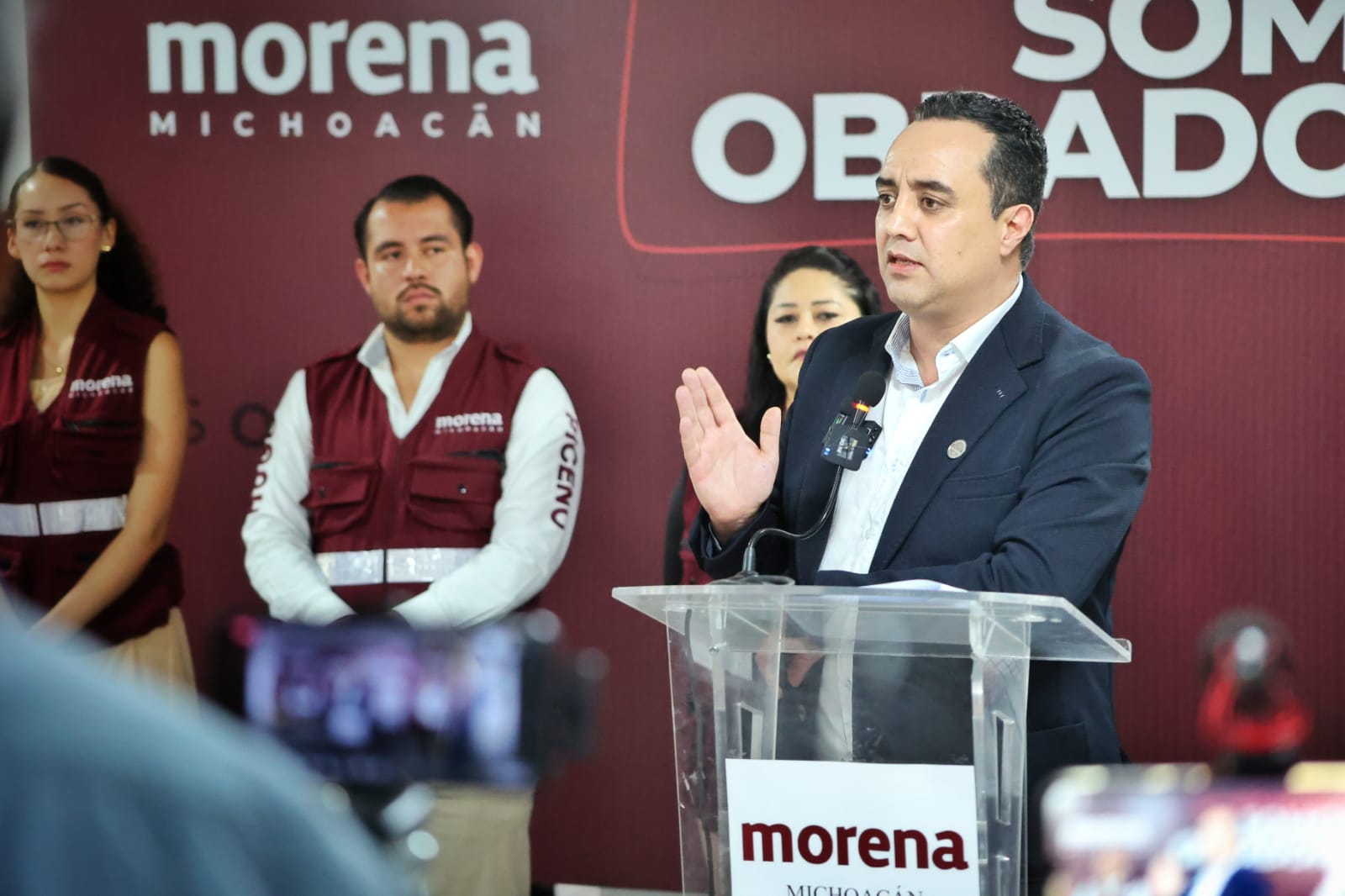 En Michoacán, Sheinbaum tiene el apoyo de un partido fuerte y en movimiento: JP Celis