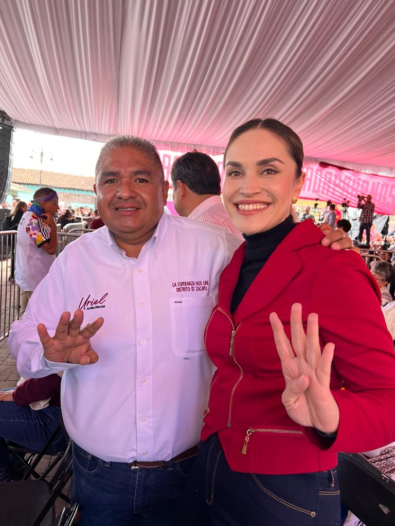 Valeria Aguilar Juárez, reconoce liderazgo de Claudia Sheinbaum