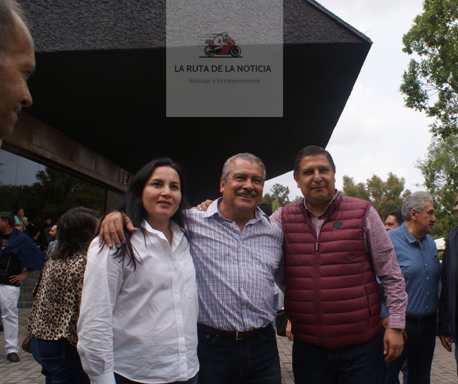 Claudia Sheinbaum,Nacho Campos y el profe Raúl Morón....