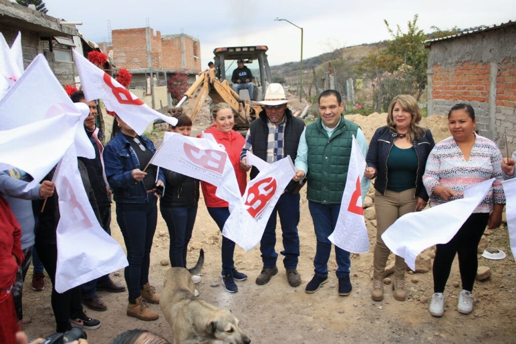 Tarímbaro: inicia construcción de drenaje sanitario en Cuitzillo El Chico