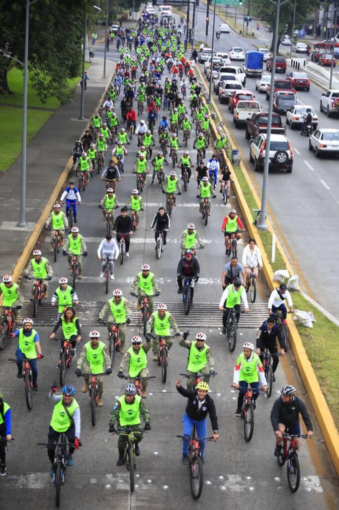 Más de 300 ciclistas se unen a la rodada En Bici Contra las Adicciones