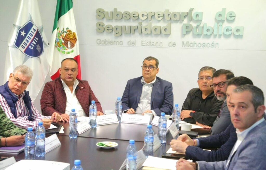 En Mesa de Seguridad región Morelia acuerdan fortalecer acciones preventivas