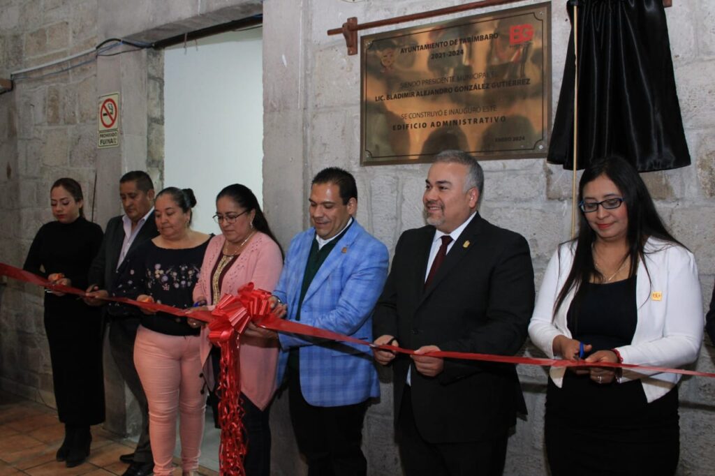 Inauguran Nuevas Oficinas Administrativas en Tarímbaro