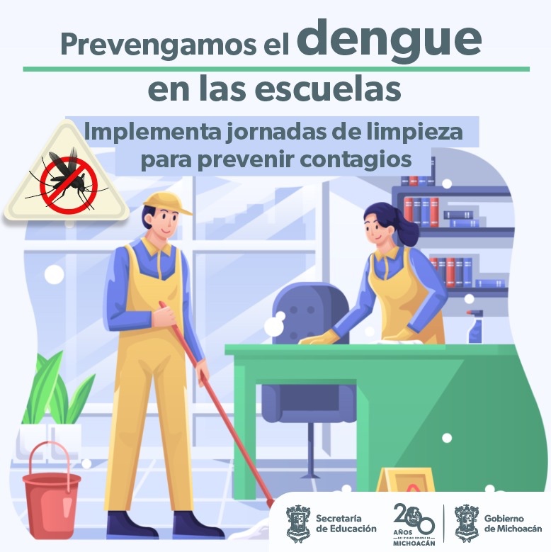 Adopta estas medidas para prevenir el dengue en entornos escolares