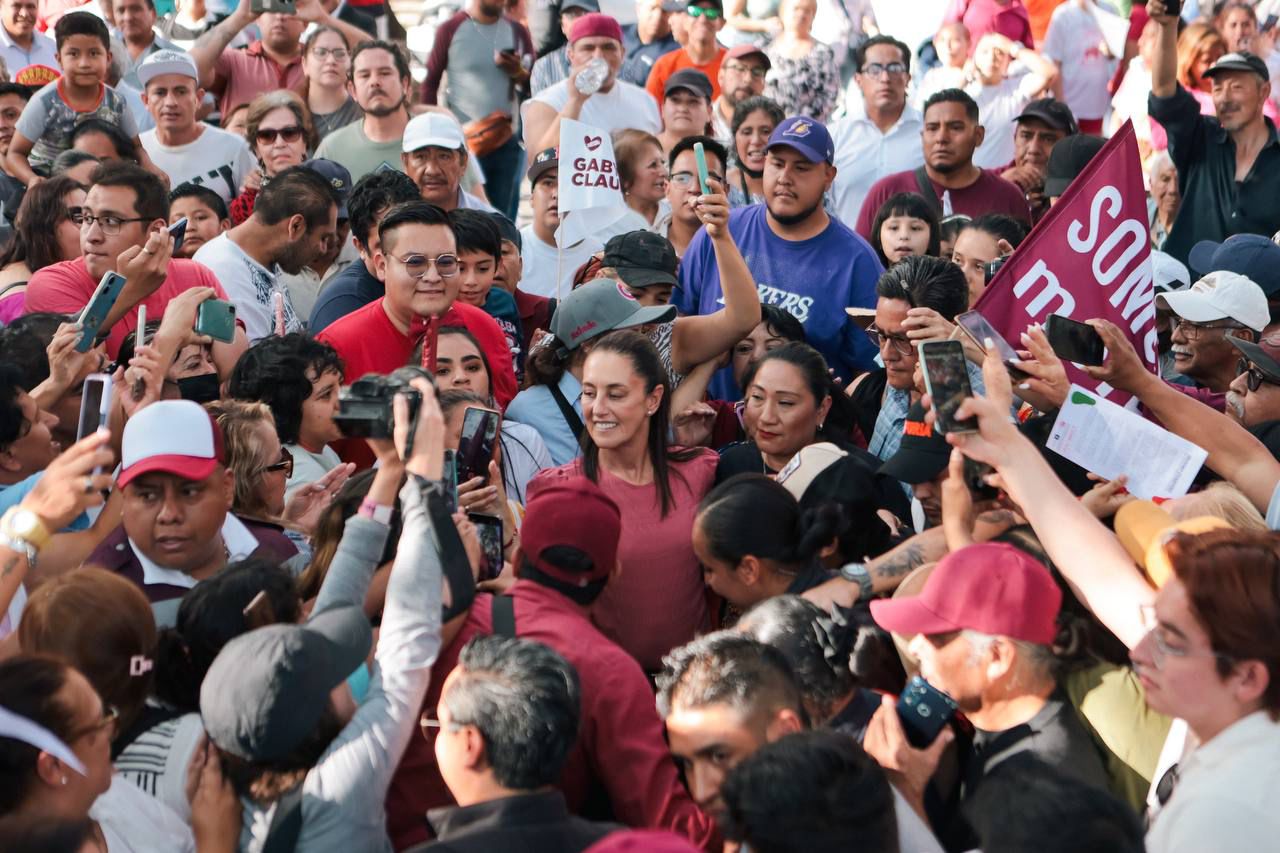 CLAUDIA SHEINBAUM RESALTA MOVILIDAD, SALUD, EDUCACIÓN, GARANTIZAR EL DERECHO AL AGUA Y FORTALECER LA SEGURIDAD COMO EJES DE LA CONTINUIDAD DE LA 4T EN LA CDMX