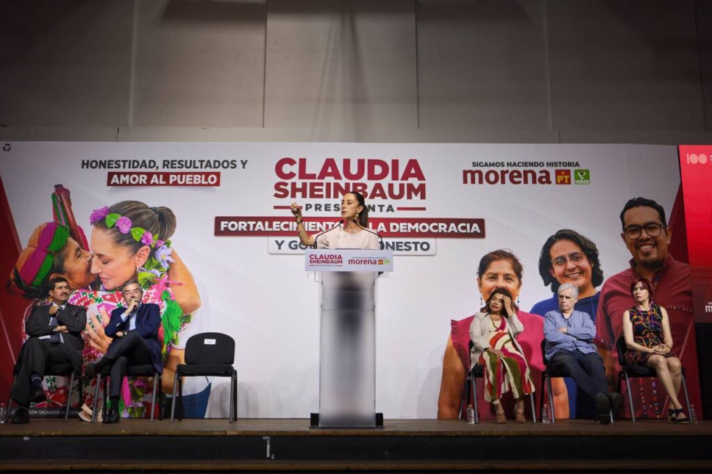 CLAUDIA SHEINBAUM PRESENTA EL EJE: “GOBIERNO HONESTO Y COMBATE A LA CORRUPCIÓN”