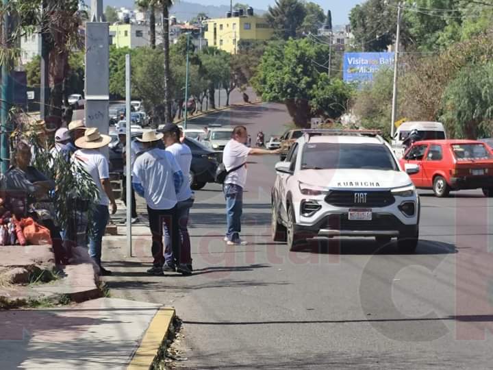 Llama Segob a comuneros de Arantepacua a mantener el diálogo y no afectar a terceros