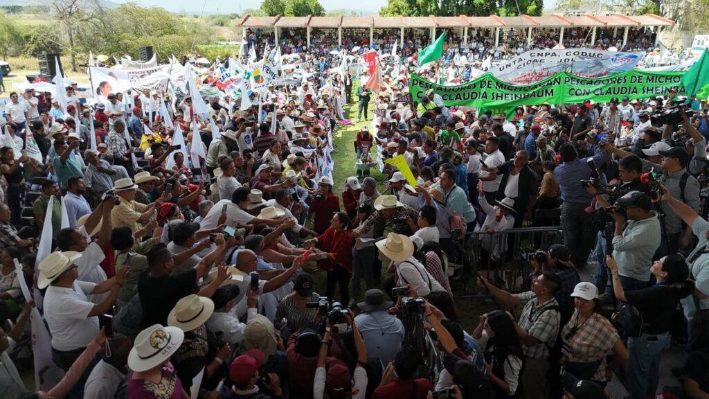 VAMOS A SEGUIR TRABAJANDO EN UN GOBIERNO QUE TOME EN CUENTA A LOS CAMPESINOS Y CAMPESINAS: CLAUDIA SHEINBAUM FIRMA ACUERDO POR LA SOBERANÍA ALIMENTARIA