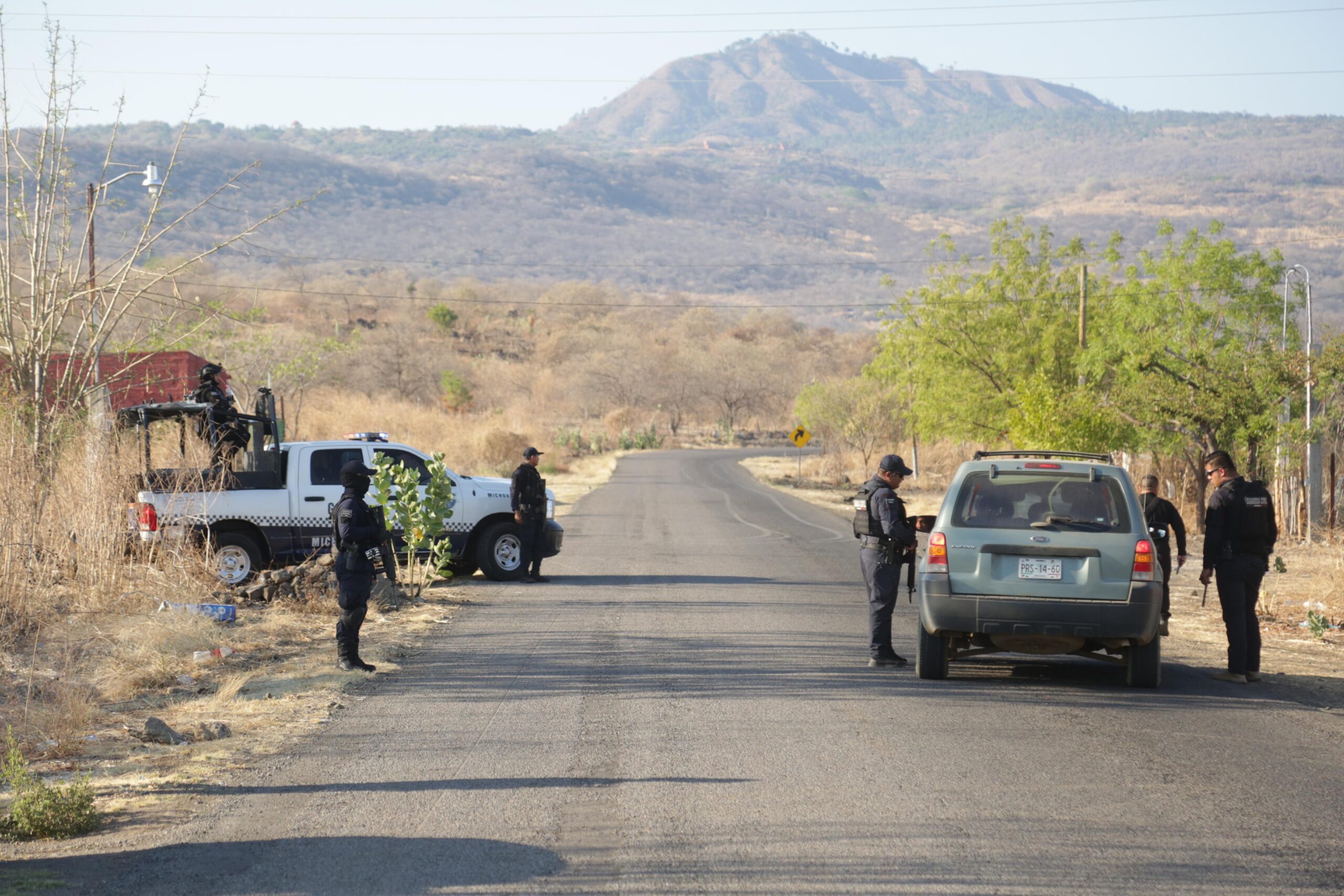 Guardia Civil incrementa operativos para garantizar el orden en Apatzingán