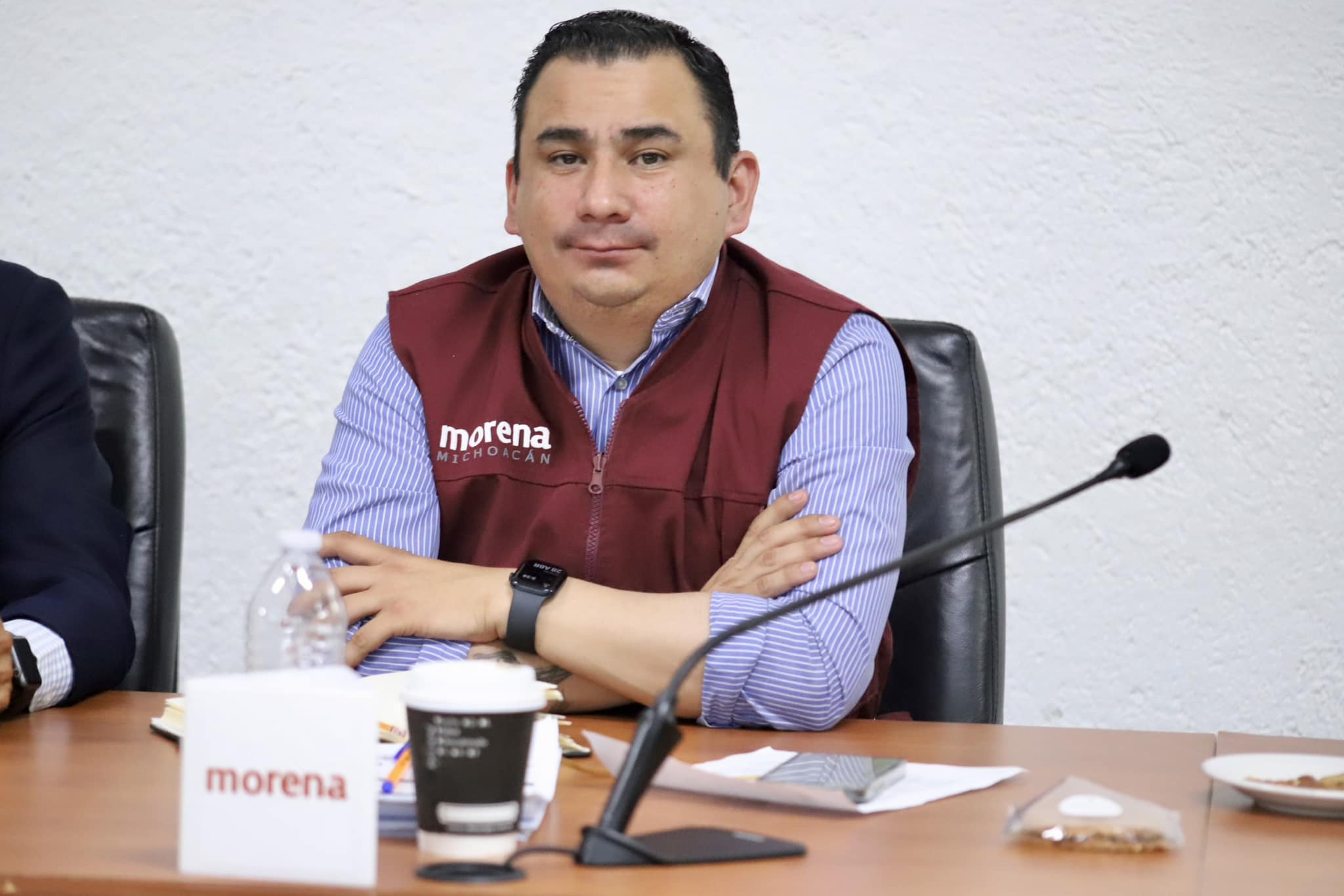 Representación los órganos desconcentrados del IEM de Morena Michoacán encabezan asistencia